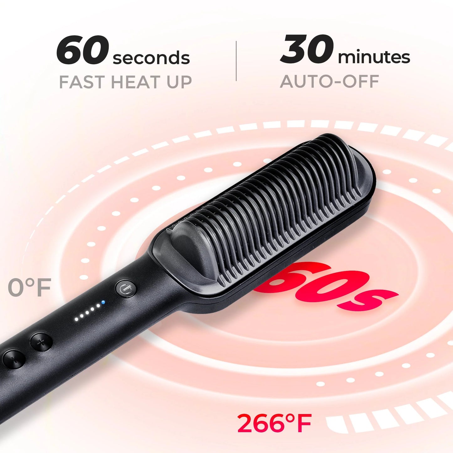 HAIR STRAIGHTENER - The Ultimate 2-in-1 Styling Tool