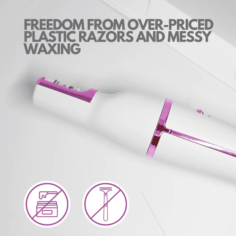 FACY™ - Electric Facial & Eyebrow Hair Removal for Women, Quick, Gentle & Painless, Smooth Skin